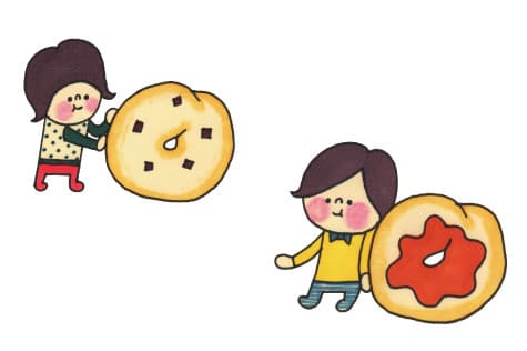 ほっこり＆かわいいの世界観を示す作品